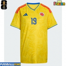 Kolumbien Rafael Santos Borre #19 Heimtrikot Frauen WM 2026 Kurzarm